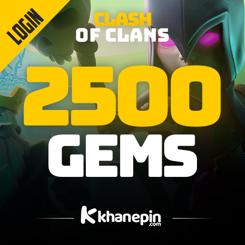 Clash of Clans 2500 Gems