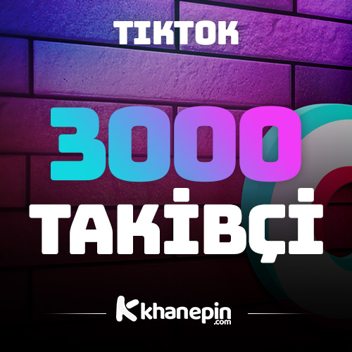 TikTok 3000 Takibçi